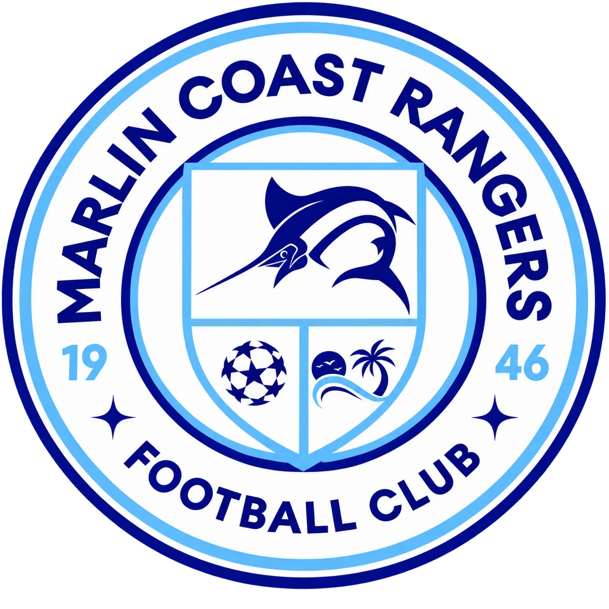 Marlin Coast Rangers Football Club crest